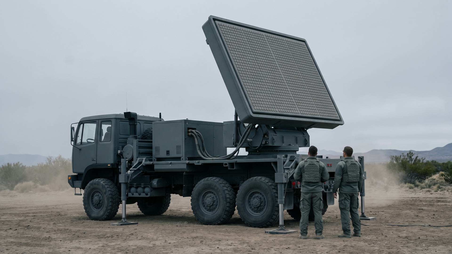 KNELL — concept render of the vehicle-mounted emitter